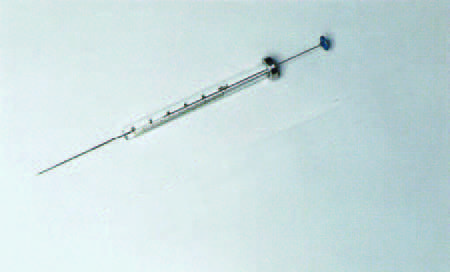 Picture of Syringe; 10 µl; fixed needle; 42 mm needle length; Titan plunger
